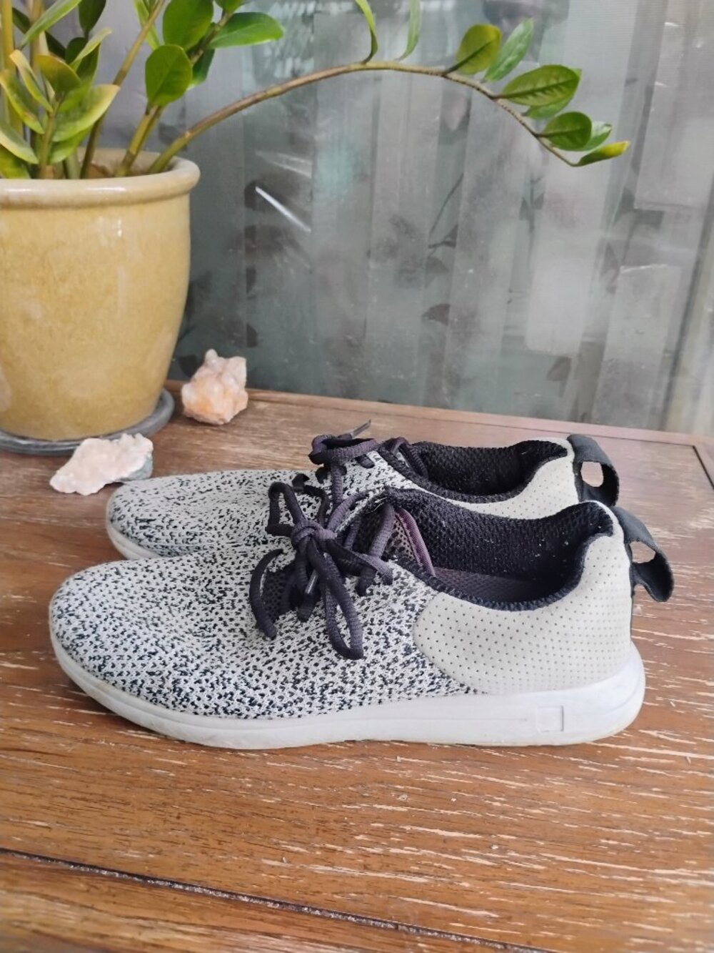 York Athletics Grey Featherweight Runners Sneakers Unisex Womens 9